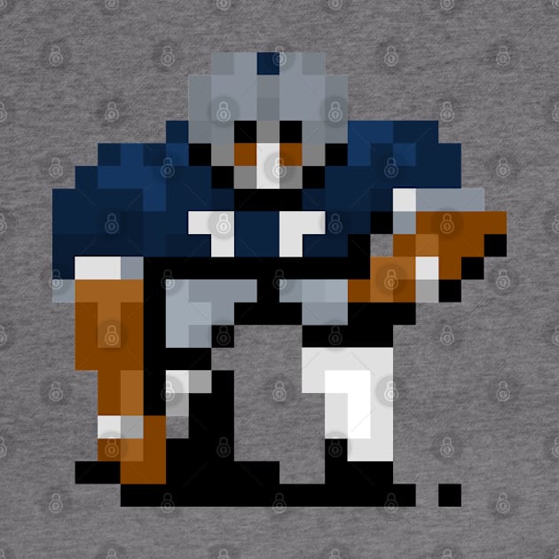 16-Bit Lineman - Dallas by The Pixel League